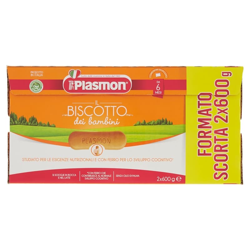 Plasmon Biscotti 2x600g - Baby-Kekse