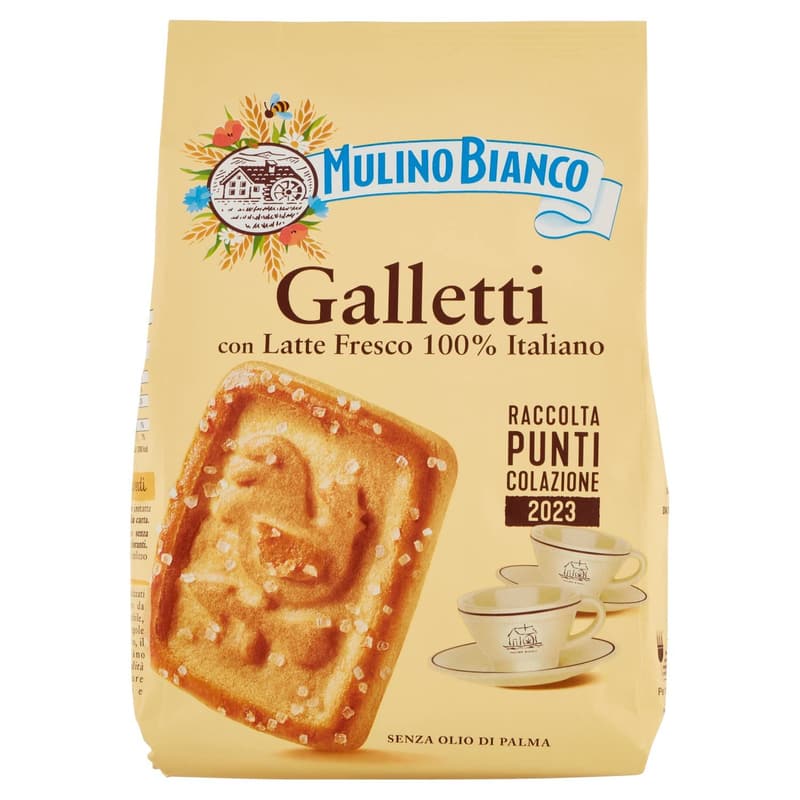 Italienische Frollini Kekse mit frischer Milch, 350 g