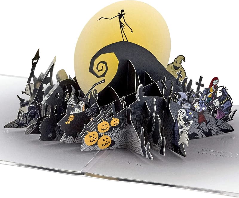 Halloween Pop-Up-Geburtstagskarte 