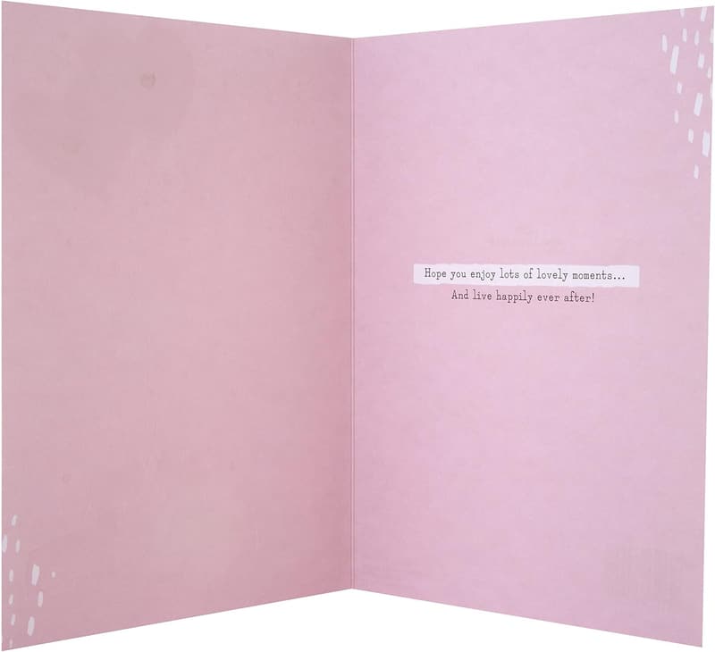 Niedliche Hochzeitskarte mit Hundedesign