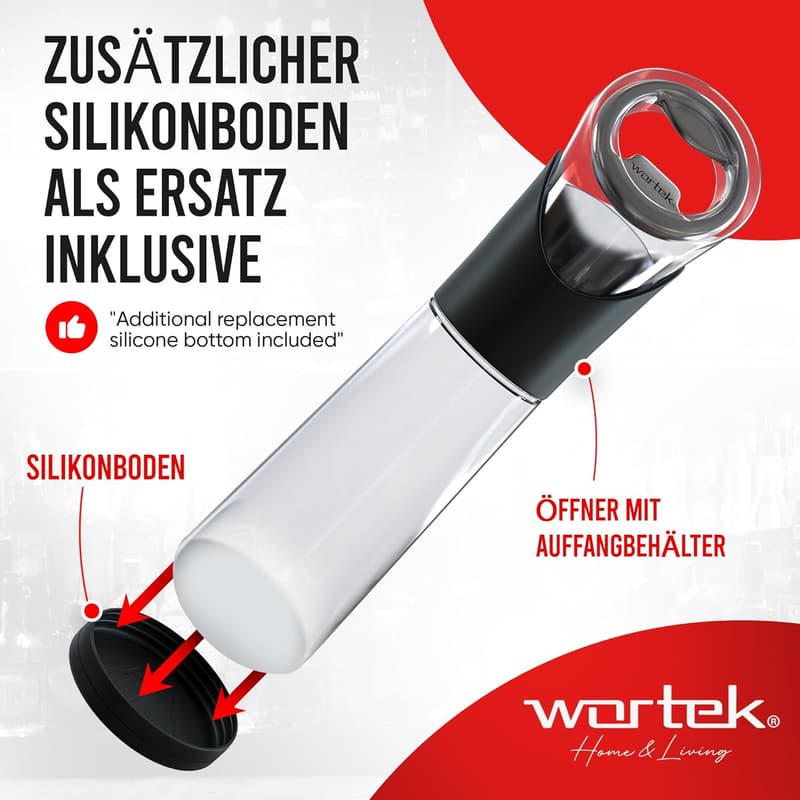 Bieröffner mit Auffangbehälter für Männer – Geschenk für Papa, personalisierte Gravur