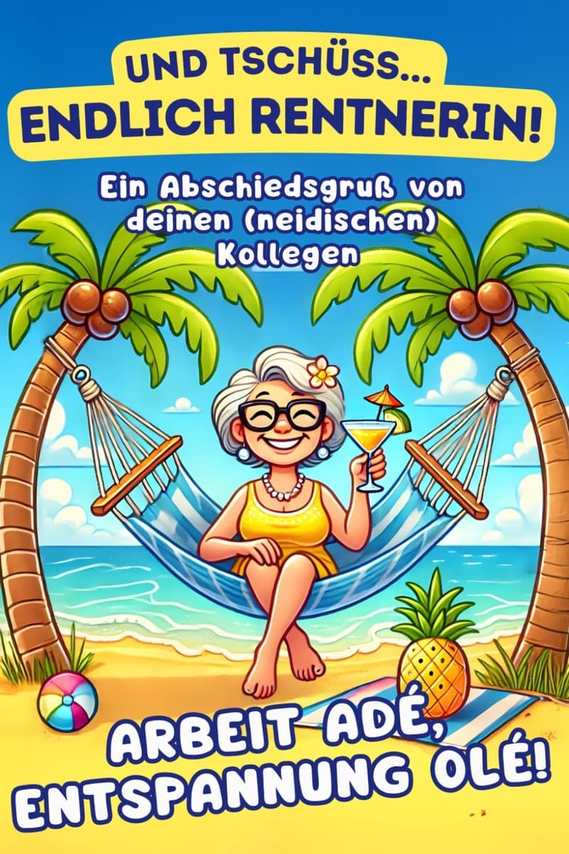 Abschiedsgeschenk für Rentnerinnen – Lustiges Erinnerungsbuch