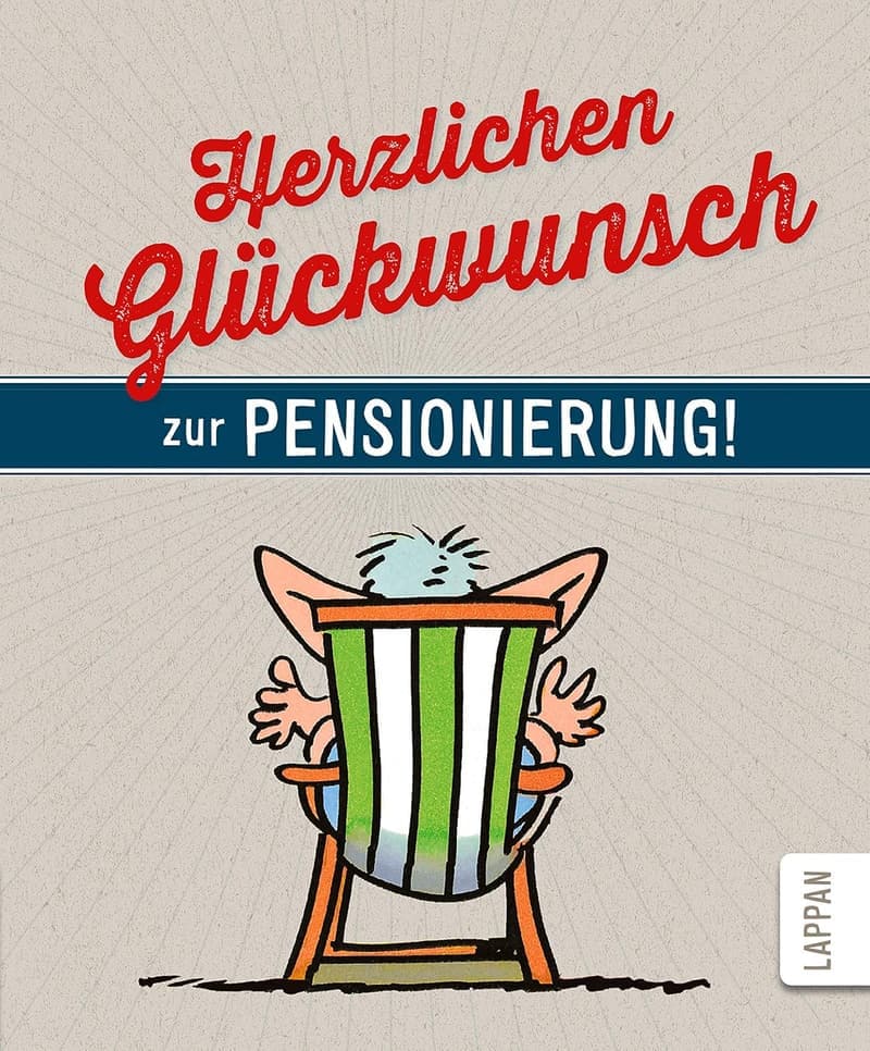 Pensionierungs-Karte für eine besondere Person