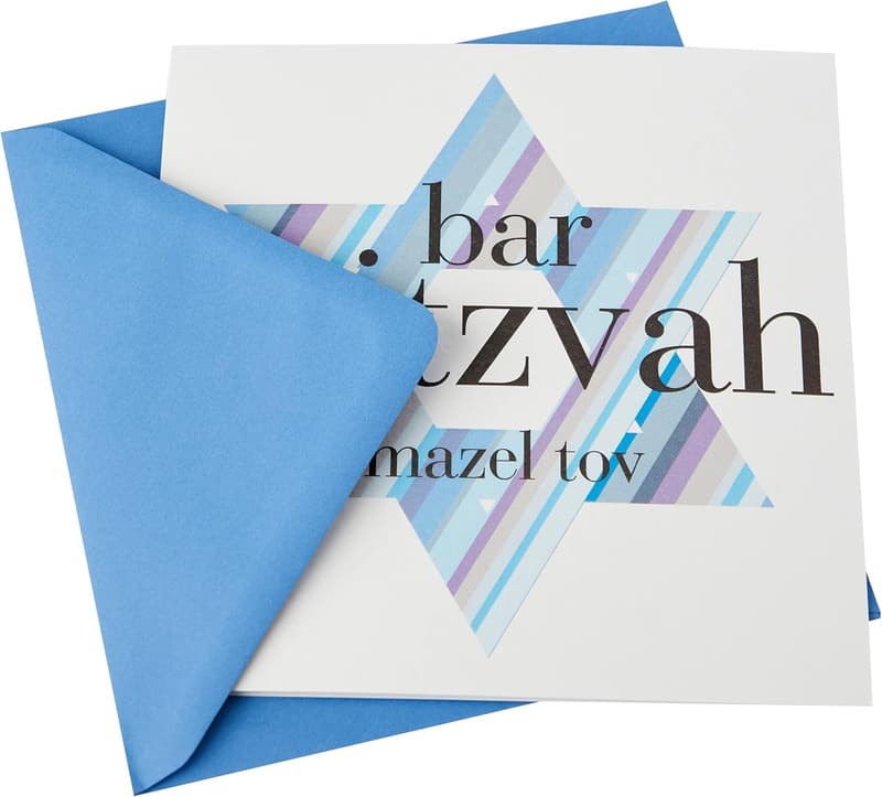 Bar Mitzvah Geschenk – Claire Giles großer blauer Davidstern