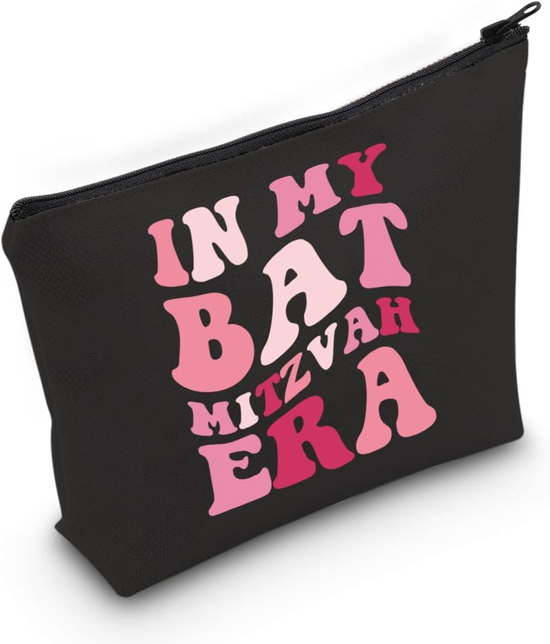 Make-up-Tasche zur Bat Mitzvah – Jüdisches Geschenk für Frauen