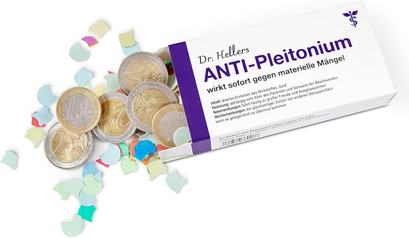 Geschenkverpackung Set für Geldgeschenke – 5 stabile Faltschachteln im Medizin-Stil
