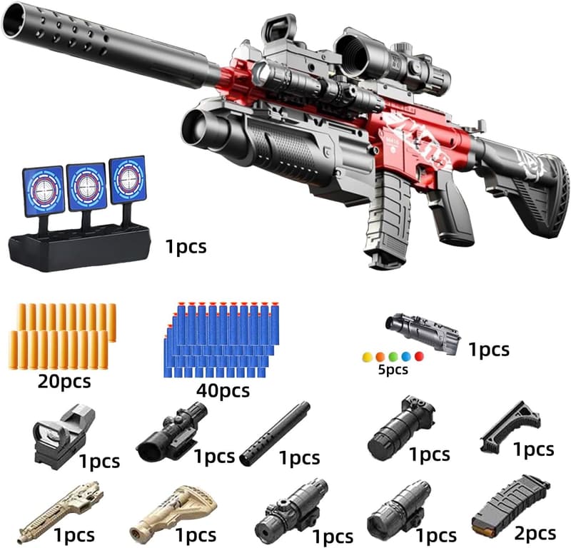 Automatischer Soft Bullet Blaster M416 für Kinder und Erwachsene