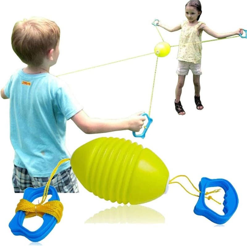 Shuttle-Ball-Spiel für 2 Spieler – Indoor- und Outdoor-Fitness