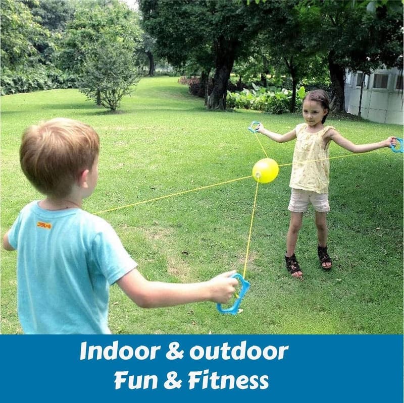Shuttle-Ball-Spiel für 2 Spieler – Indoor- und Outdoor-Fitness