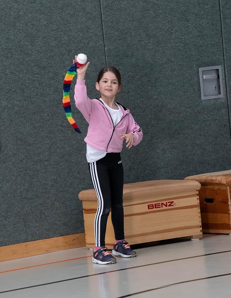 Schweif-Ball Geschicklichkeitsspiel für Kinder - Fangen und Werfen