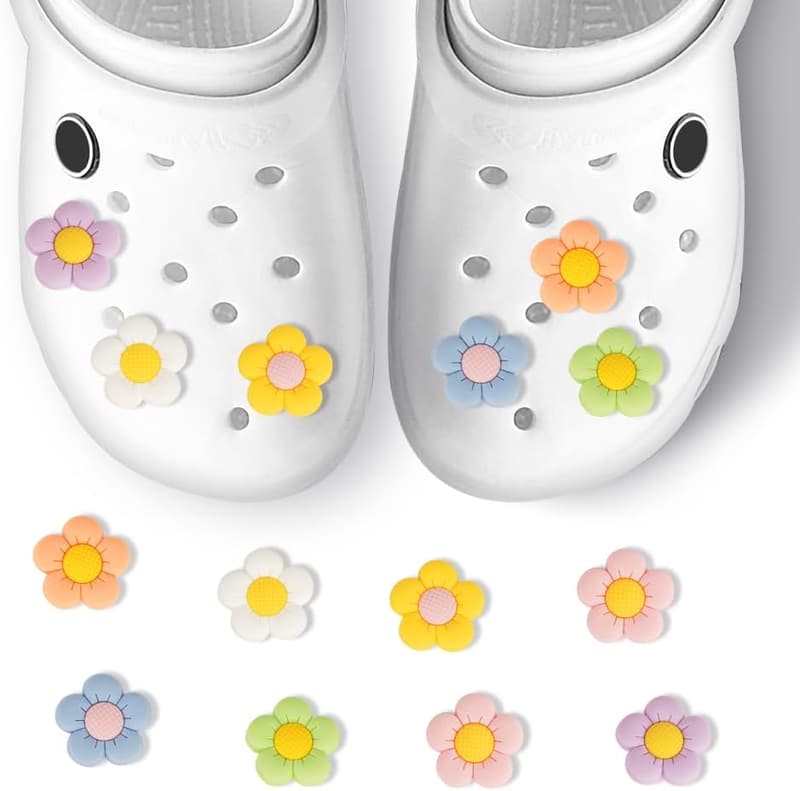 Niedliche Krokodil-Schuhanstecker für Crocs, Kinder und Erwachsene