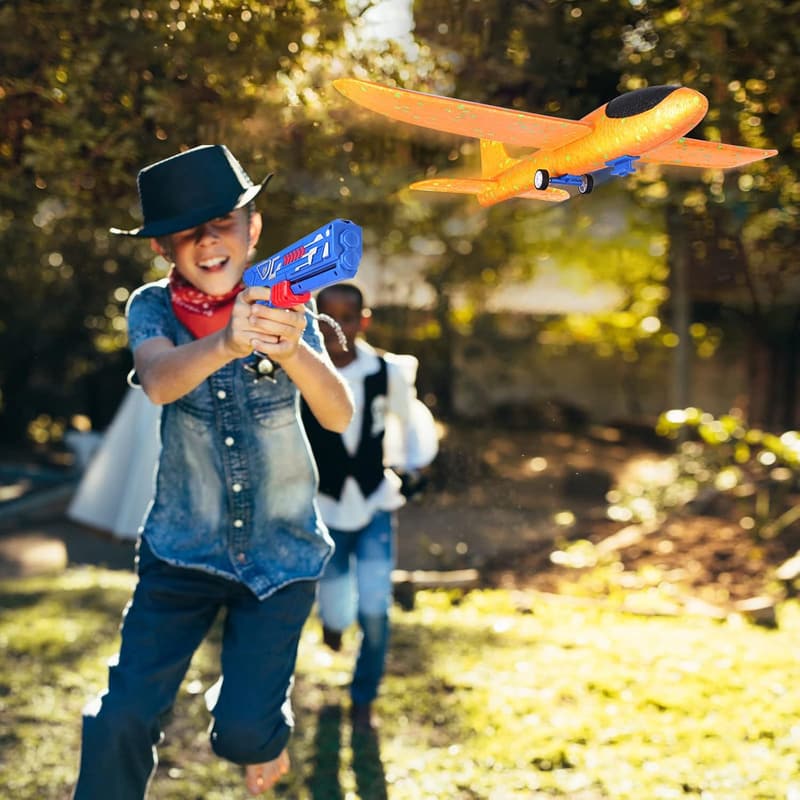 Wurfgleiter aus Styropor für Kinder - Interaktives Spielzeug ab 3 Jahren