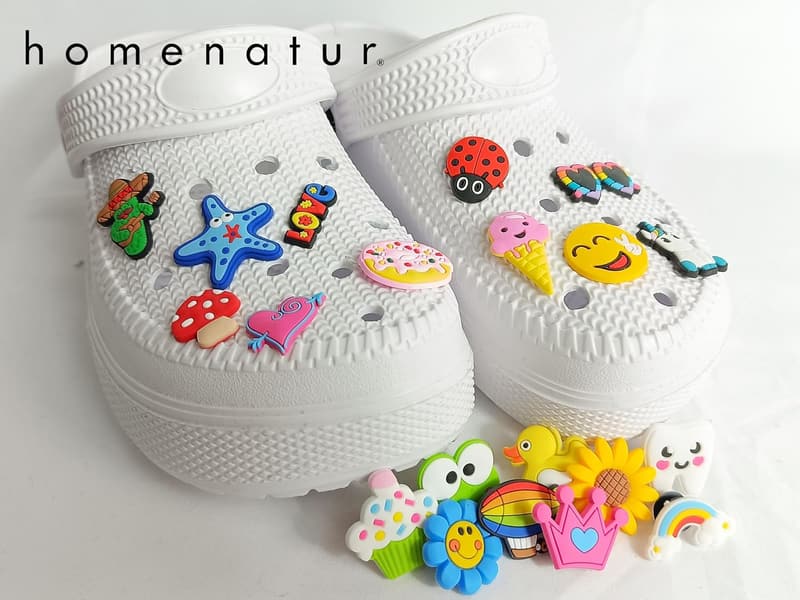 Dekorative Anstecknadeln für Crocs – 20 Stück – Schuhzubehör für Damen, Herren und Kinder