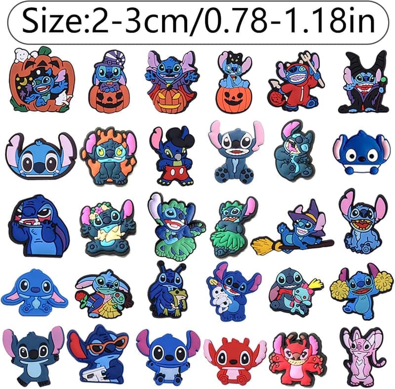 30er Set Harry Schuh Charms für Crocs - PVC Anstecker für Kinder