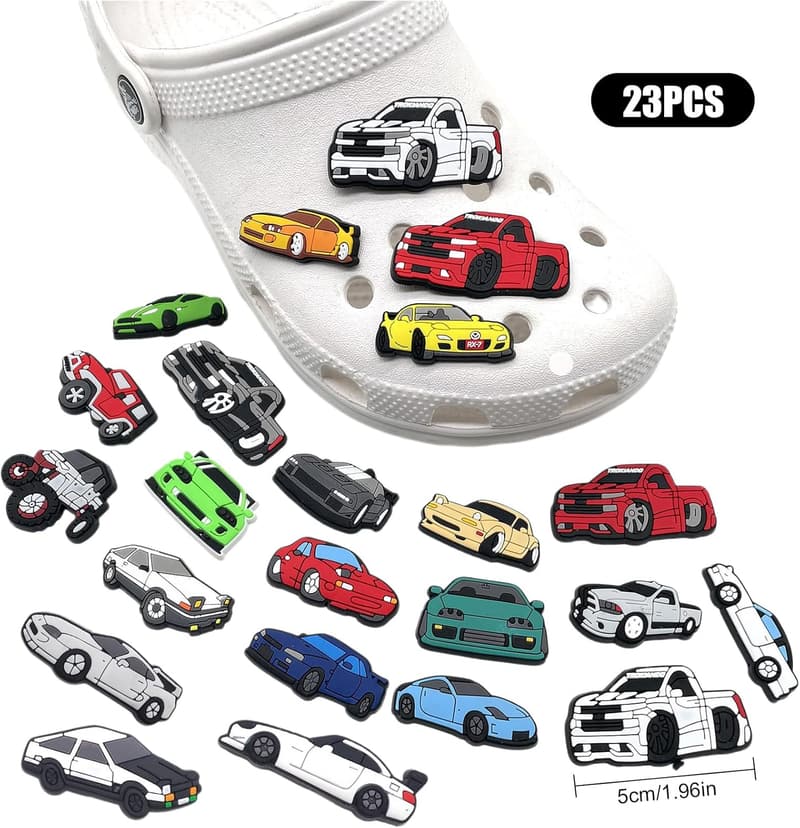 Niedliche 23er Schuhdekoration für Clogs und Sandalen – Cartoon Charms