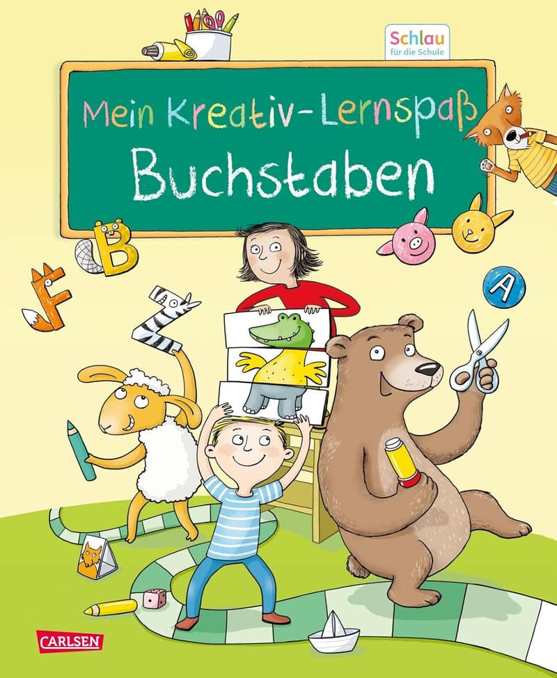 Kreativ-Lernspiel für Vorschulkinder und Erstklässler (5-7 Jahre)