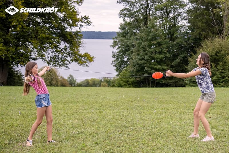Schildkröt Boing Ball Set für 2 Spieler – Geschicklichkeitstraining in Netztasche