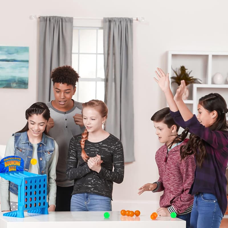 Bounce Off Spiel für Kinder und Erwachsene – 4 Gewinnt Bälle