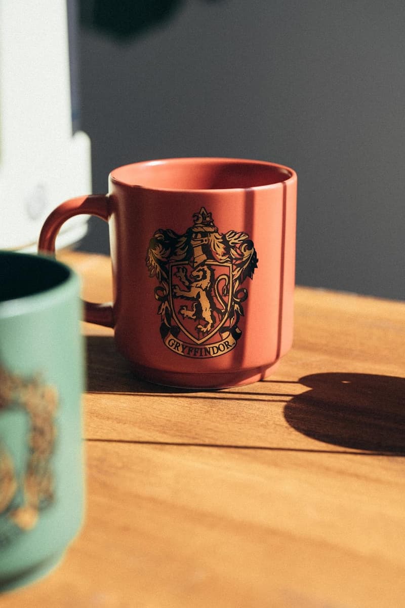 Harry Potter Kaffeetassen Set (4er) - Hogwarts Keramikbecher 300 ml