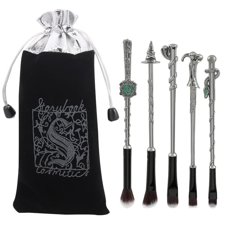 Harry-Potter-Make-up-Pinsel-Set mit Metallgriff für Frauen