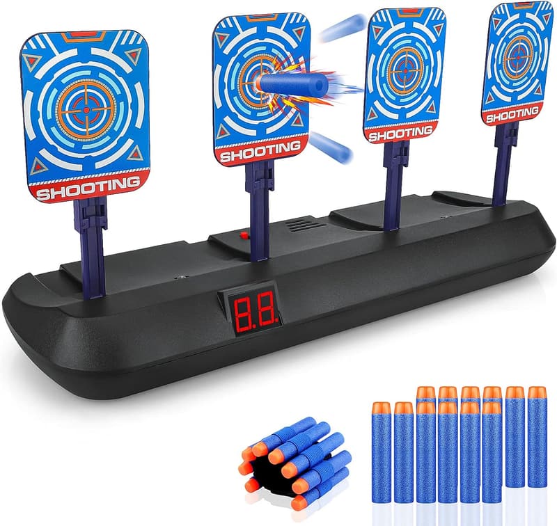 Digitale Zielscheibe für Kinder mit 20 Darts – Spielzeug für Geburtstag und Weihnachten
