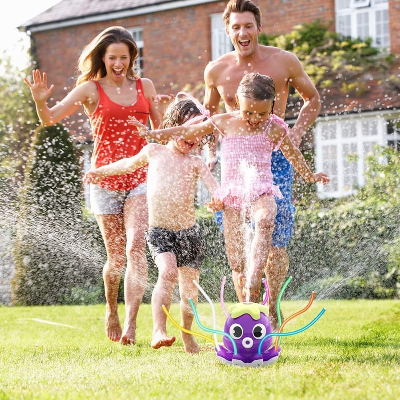 Wasserspielzeug für Kinder ab 3 Jahren - Garten-Sprinkler Spielzeug