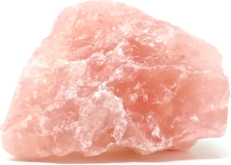 Rosenquarz Rohstein | Premium Naturstein für Heilung und Dekoration