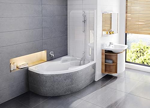 Badewanne Rosa II ohne Schürze