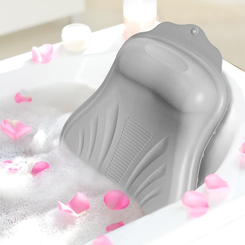 Silikon Badewannenkissen mit 32 Saugnäpfen – Weich und komfortabel