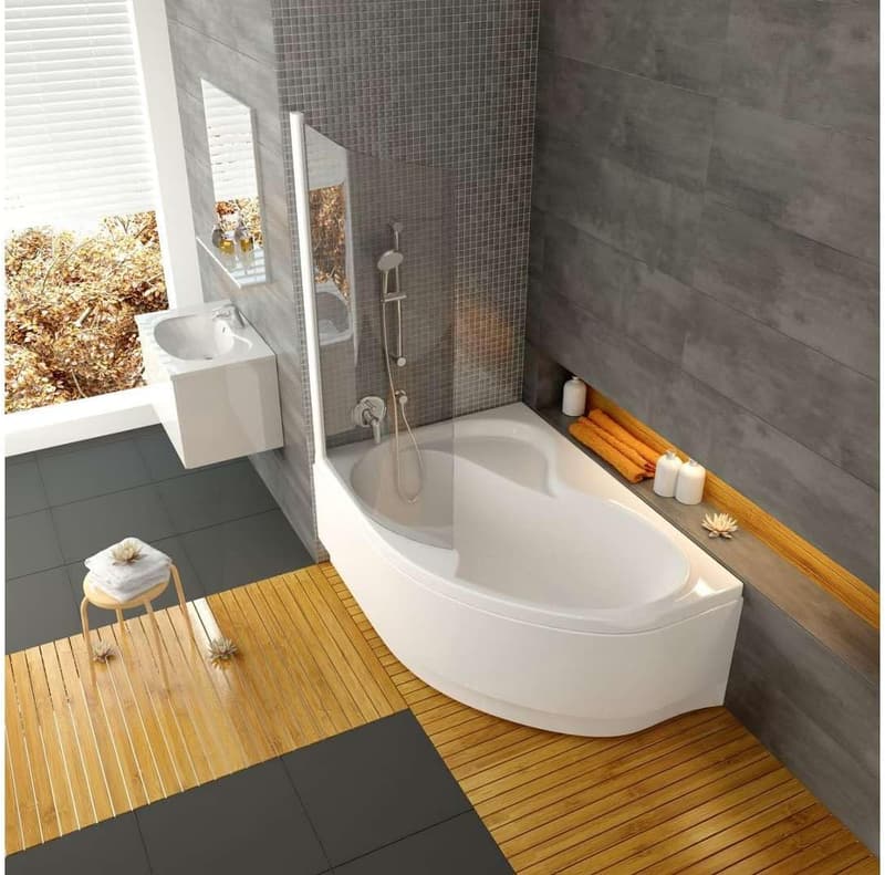 Badewanne Rosa II ohne Schürze
