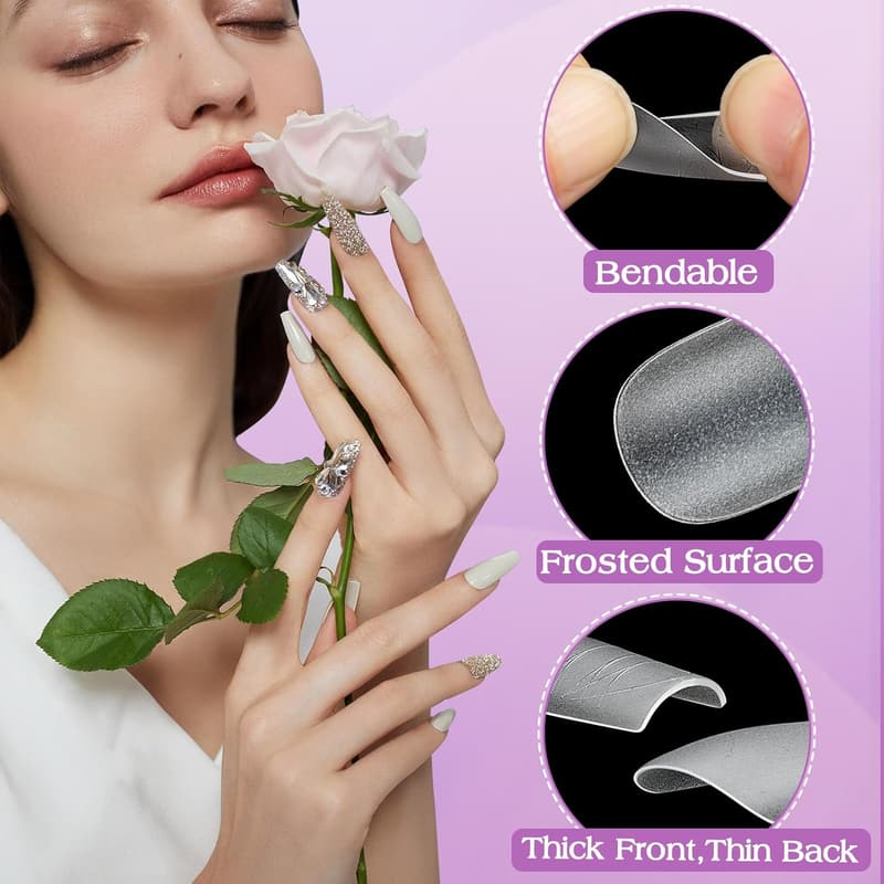 360 Künstliche Nageltips zur Nagelverlängerung für Frauen