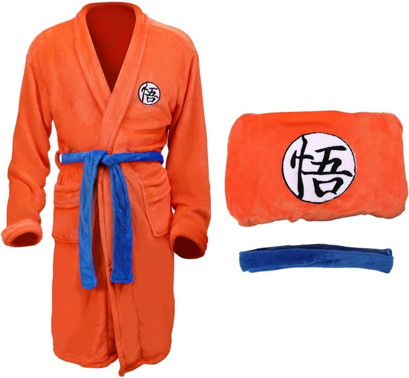 Goku Kostümset aus Plüsch für Erwachsene – Unisex Halloween-Cosplay
