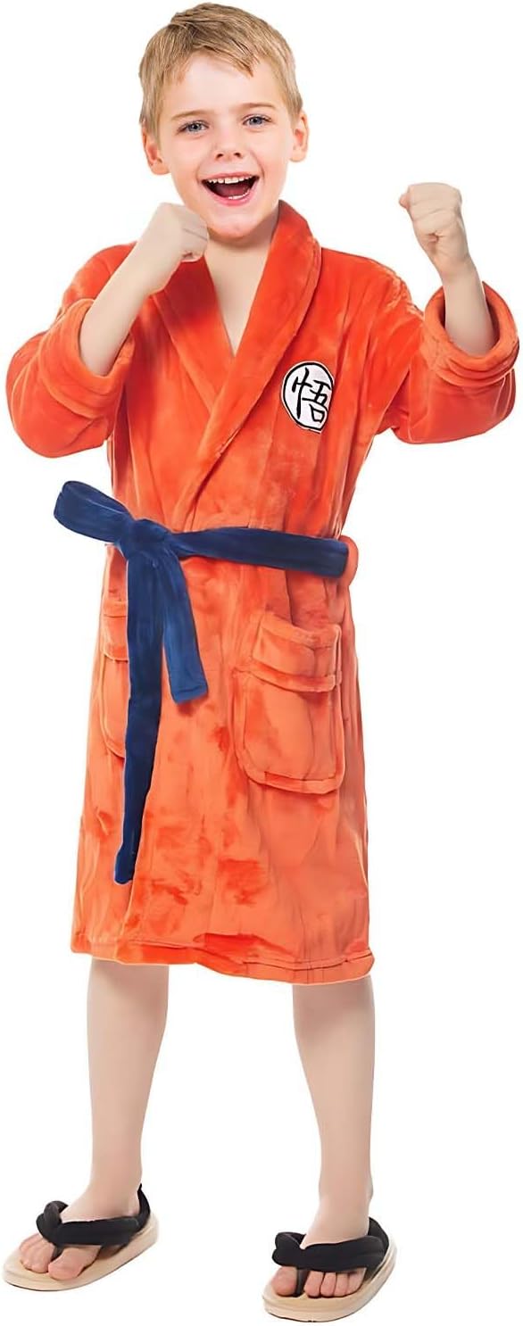 Weicher Plüsch-Bademantel für Kinder – Anime Halloween Cosplay