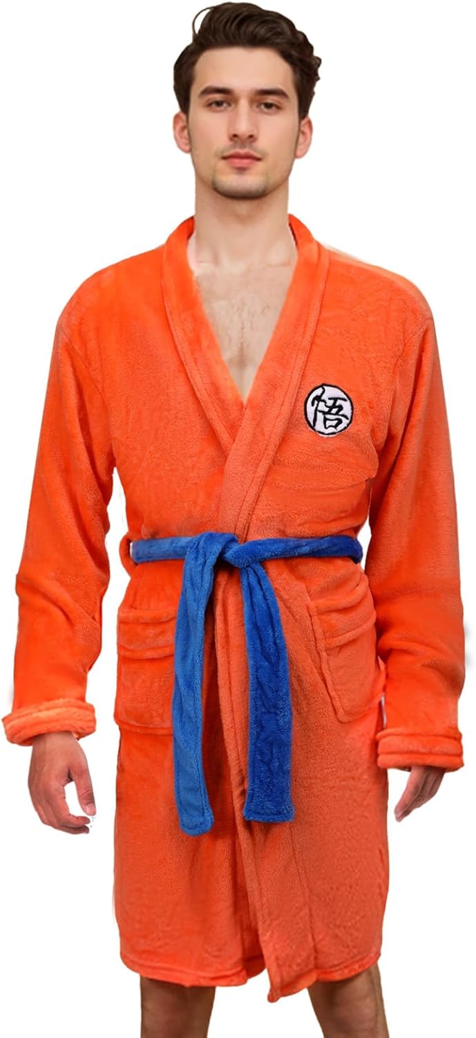 Anime Bademantel für Cosplay und Nachtwäsche – Geschenk für die ganze Familie