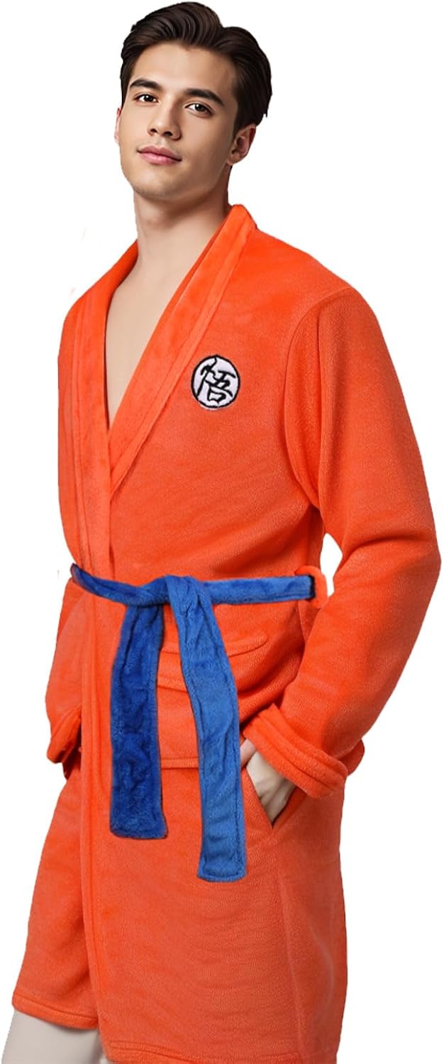 Anime Bademantel für Cosplay und Nachtwäsche – Geschenk für die ganze Familie