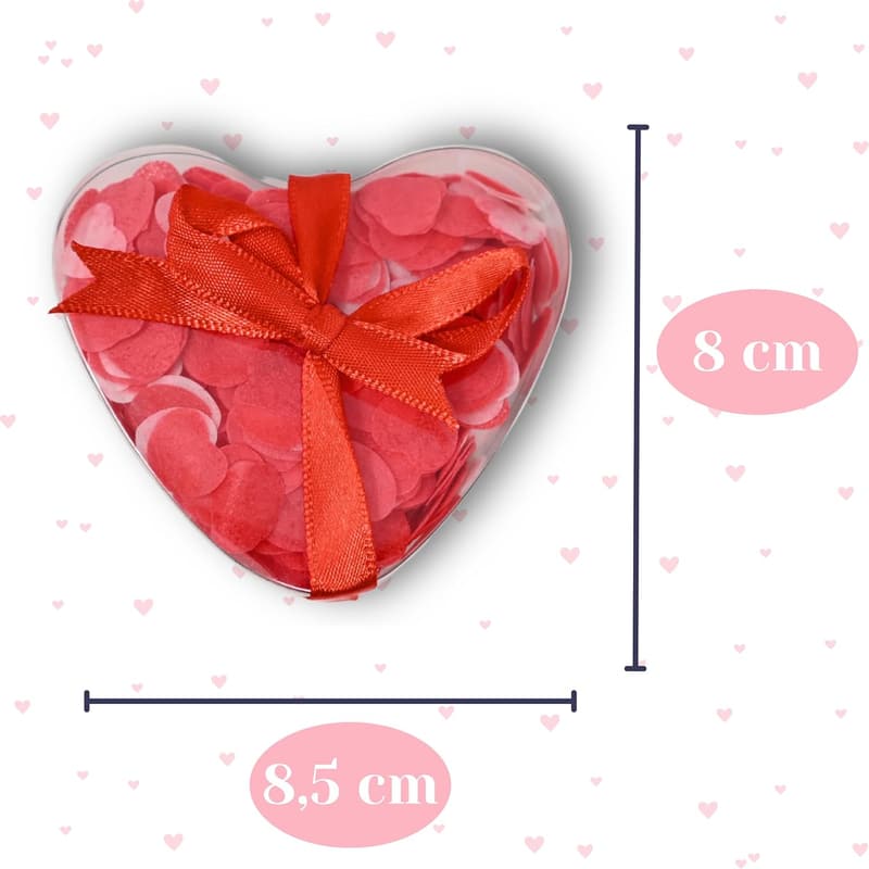 Romantisches Bade Set mit Herz-Badebomben für Frauen – Valentinstag