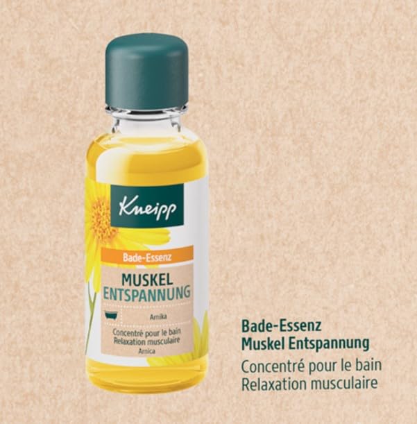 Wellness Geschenkset mit 5 Badeölen von Kneipp - 5 x 20 ml