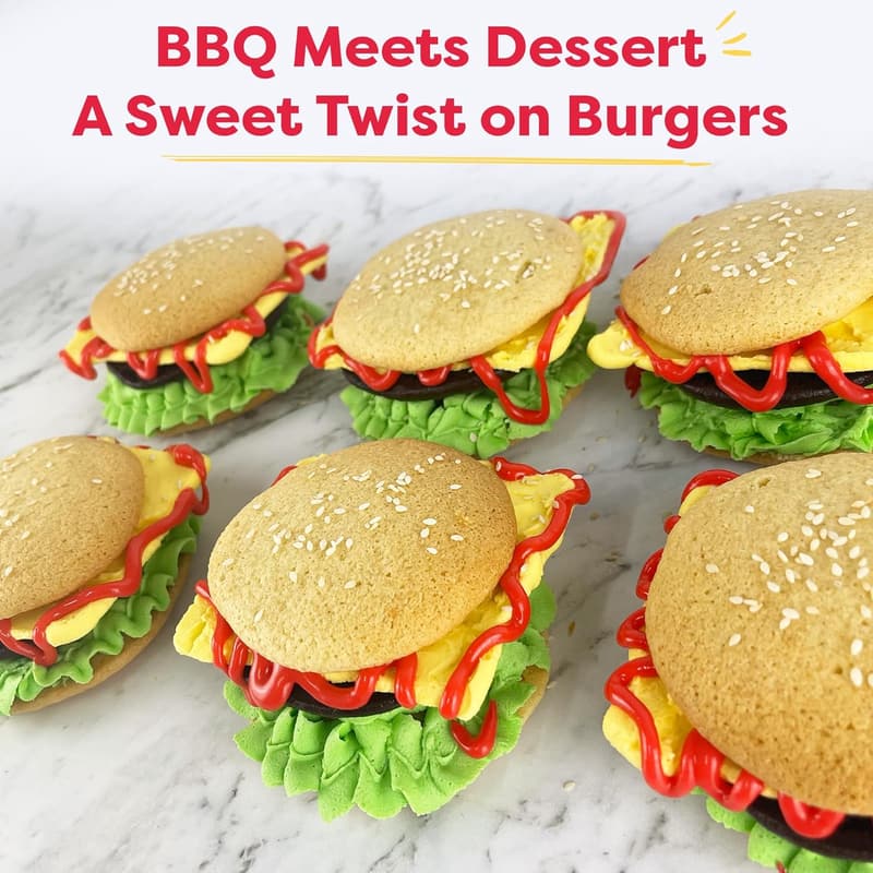 Baketivity Whoopie Pie Burger Backset für Kinder (5-12 Jahre)