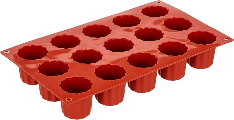 Silikomart Silikonform Bordelais Ø45 mm, Terracotta