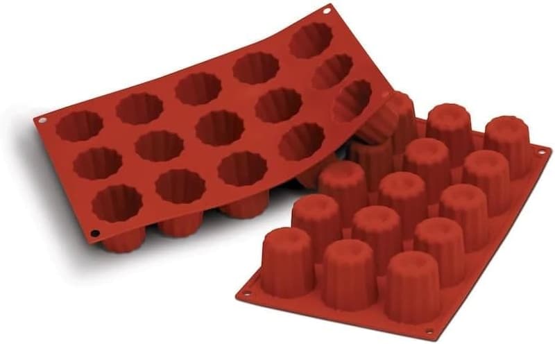 Silikomart Silikonform Bordelais Ø45 mm, Terracotta