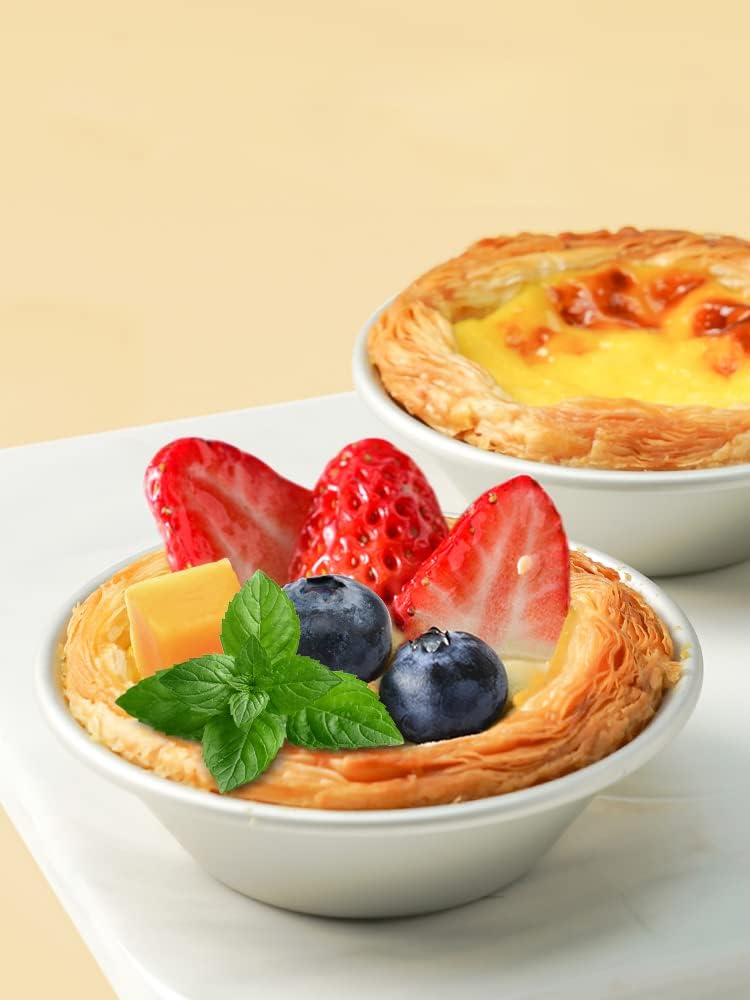 Eloxierte Aluminium-Tartform für Muffins und Pudding 24er Set
