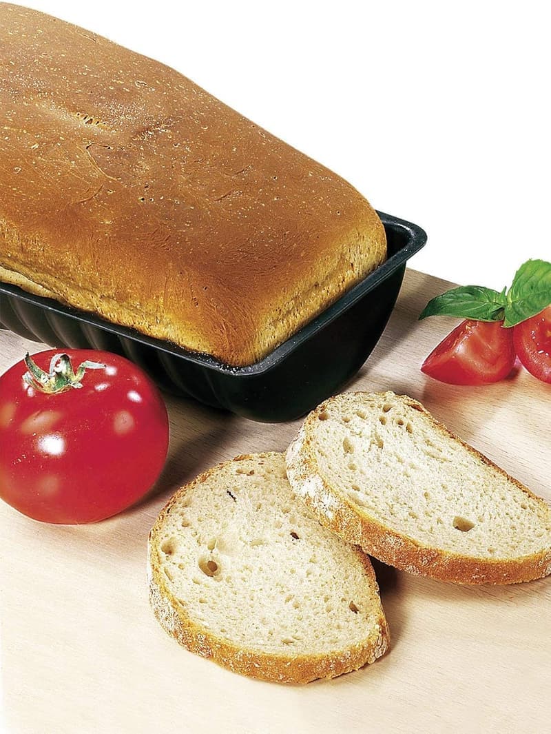 Antihaft-Rehrückenform 30 cm aus hochwertigem Schwarz für Stollen