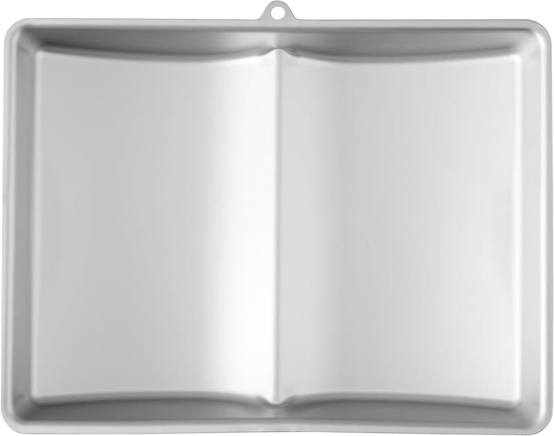 Wilton Buch-Motiv Kuchenform aus Aluminium, 22 x 8,75 cm