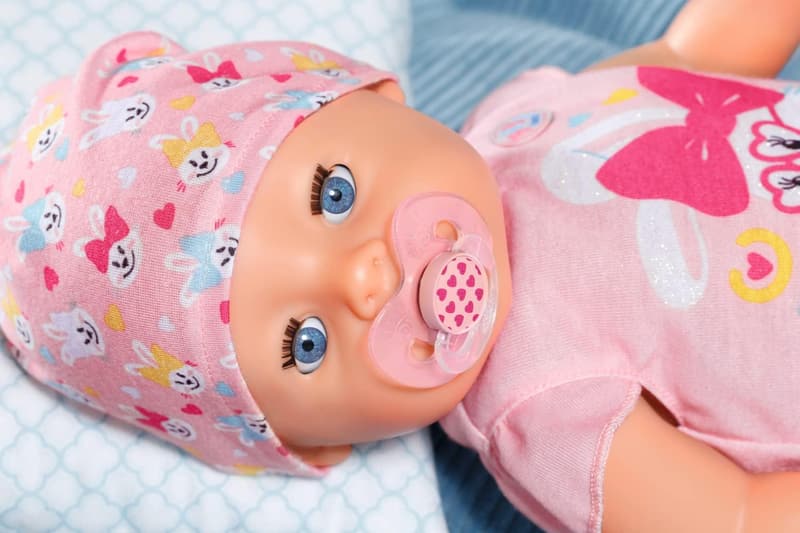 BABY born Magic Girl 43 cm, batteriefreie Babypuppe mit 10 Funktionen für Kinder ab 3 Jahren