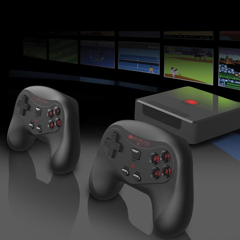 My Arcade GameStation Wireless HD – Videospielkonsole mit 250+ Spielen, Plug and Play