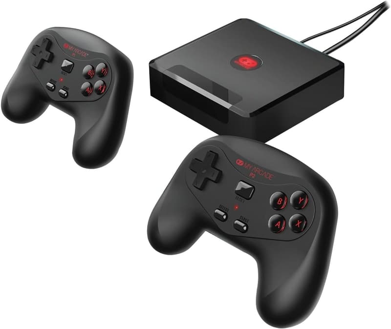 My Arcade GameStation Wireless HD – Videospielkonsole mit 250+ Spielen, Plug and Play