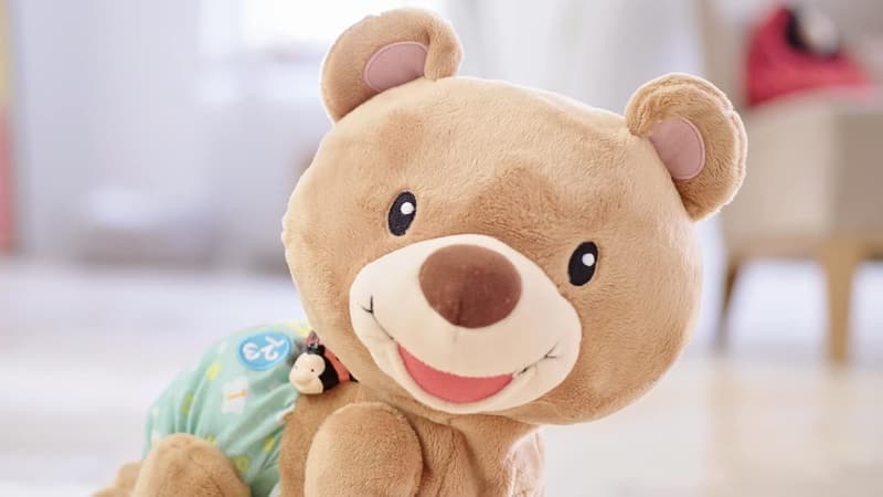 Vtech Krabbel-Bär – Interaktives Plüschtier für 9-36 Monate