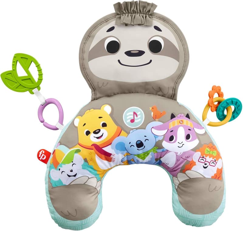 Spielkissen für Babys 0-6 Monate mit Vibration und Musik