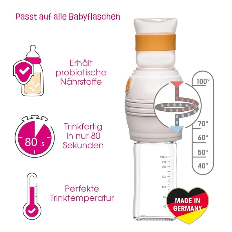 nip Cool Twister: BPA-freier Wasser-Abkühler für Kinder