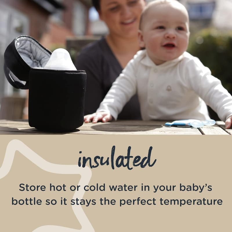 Isolierte Flaschentaschen für Babyflaschen – 2 Stück von Tommee Tippee
